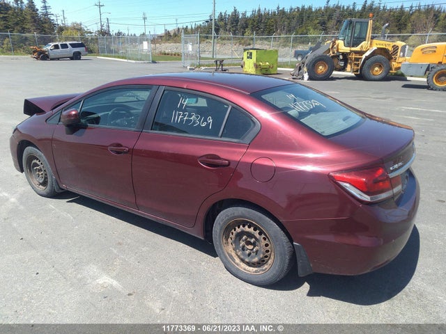 Honda Civic Lx 2014 2HGFB2F4XEH009299 Image 4