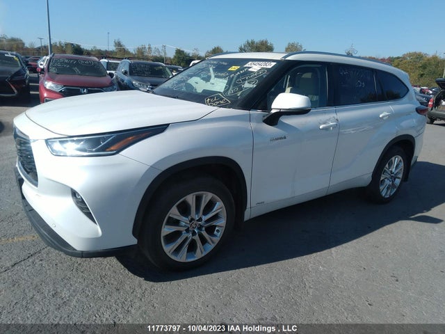 Toyota Highlander Hybrid Limited 2021 5TDDBRCH3MS016360 Image 2