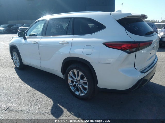 Toyota Highlander Hybrid Limited 2021 5TDDBRCH3MS016360 Image 3