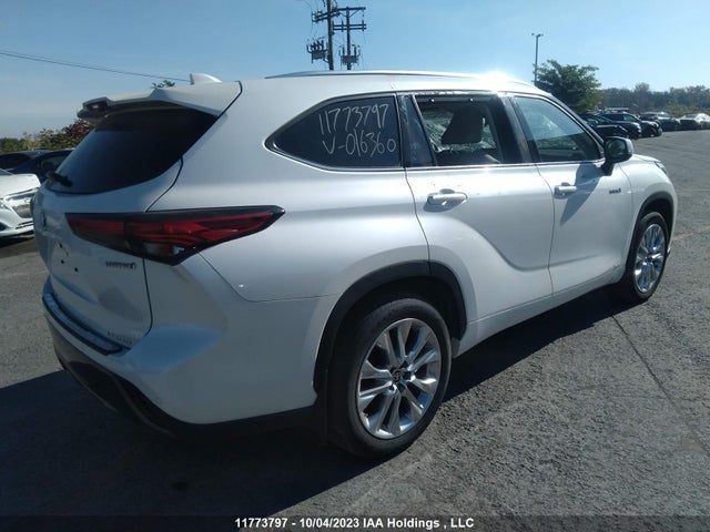 Toyota Highlander Hybrid Limited 2021 5TDDBRCH3MS016360 Image 4