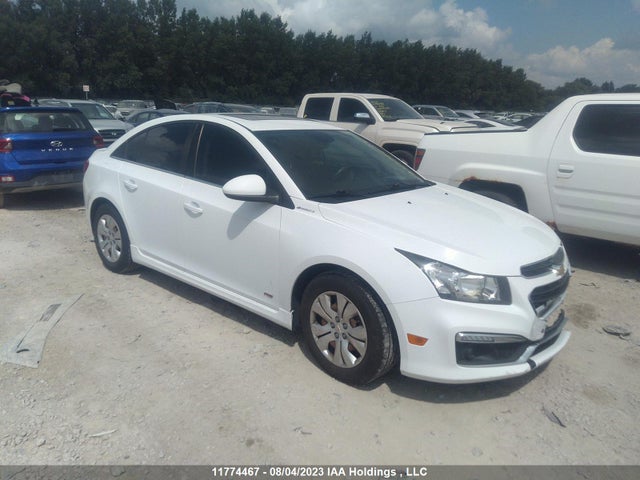 Chevrolet Cruze Limited Lt 2016 1G1PE5SB4G7162722 головне зображення