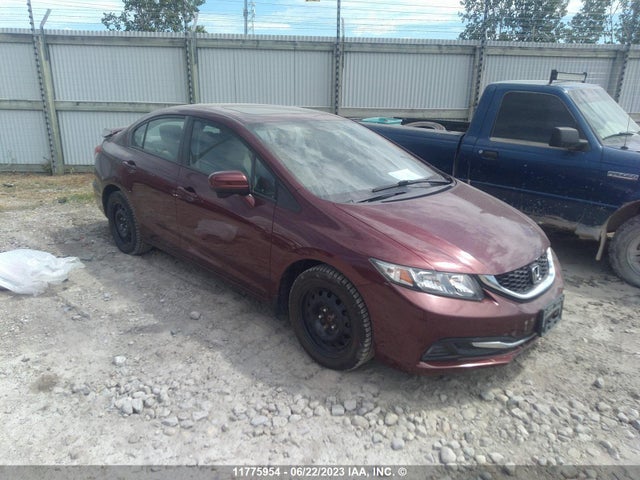Honda Civic Lx 2014 2HGFB2F5XEH030615 Image 1