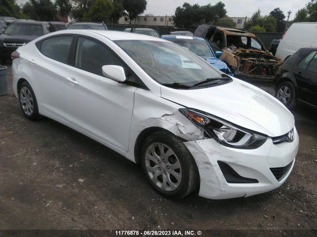 Hyundai Elantra Se/sport/limited 2016 5NPDH4AE9GH662300 main image