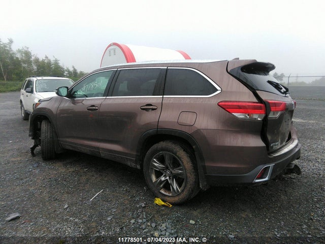 Toyota Highlander Limited/ltd Platinum 2017 5TDDZRFH9HS406683 Image 3