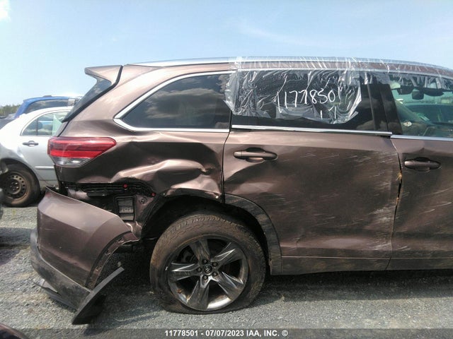 Toyota Highlander Limited/ltd Platinum 2017 5TDDZRFH9HS406683 Image 6