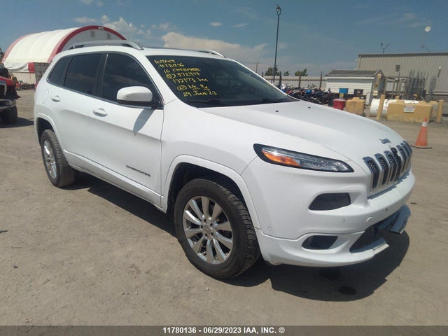 11780136 :رقم المزاد ، 1C4PJMJS7GW372414 vin ، 2016 Jeep Cherokee Overland مزاد بيع