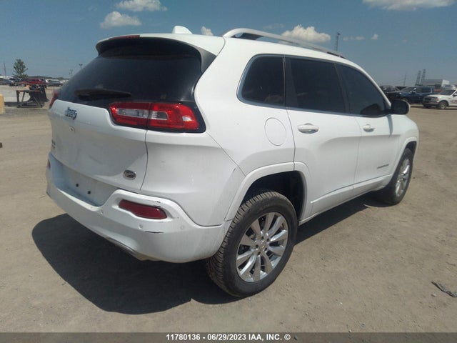 11780136 :رقم المزاد ، 1C4PJMJS7GW372414 vin ، 2016 Jeep Cherokee Overland مزاد بيع