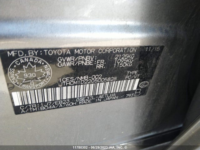 JTHCM1D22G5005828 Lexus IS 300