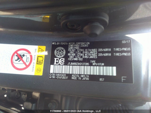 JTJBARBZ2H2127285 Lexus Nx 200t/base/f Sport
