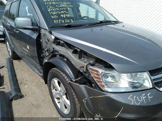 11780980 :رقم المزاد ، 3C4PDCCG3CT150785 vin ، 2012 Dodge Journey Sxt مزاد بيع