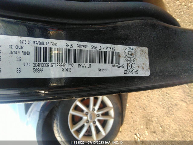 3C4PDCCG1GT127642 Dodge Journey