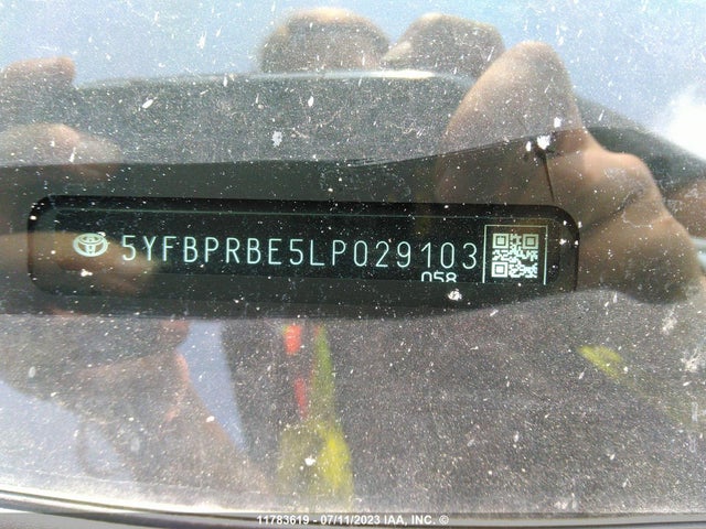 Toyota COROLLA LE 2020 5YFBPRBE5LP029103 Image 11