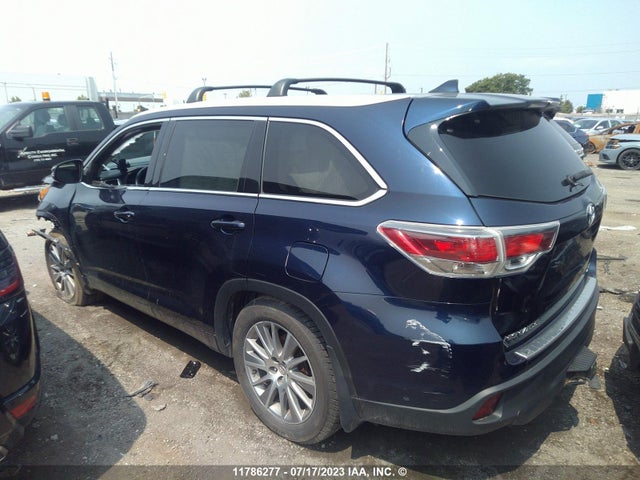 Toyota Highlander Xle 2015 5TDJKRFH5FS187984 Image 4