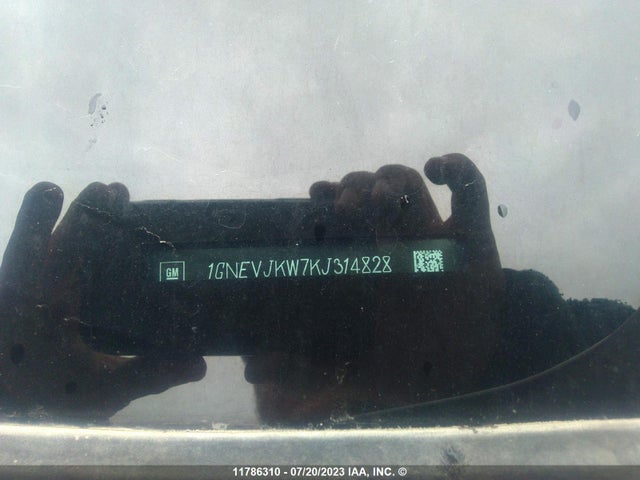 Chevrolet Traverse Rs 2019 1GNEVJKW7KJ314828 Image 10