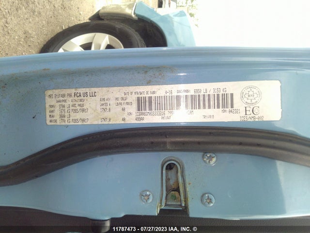 1C6RR6GM0GS333216 RAM 1500 Slt