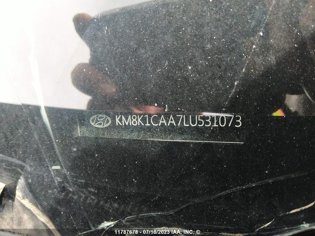 Hyundai Kona Se 2020 KM8K1CAA7LU531073 Image 10