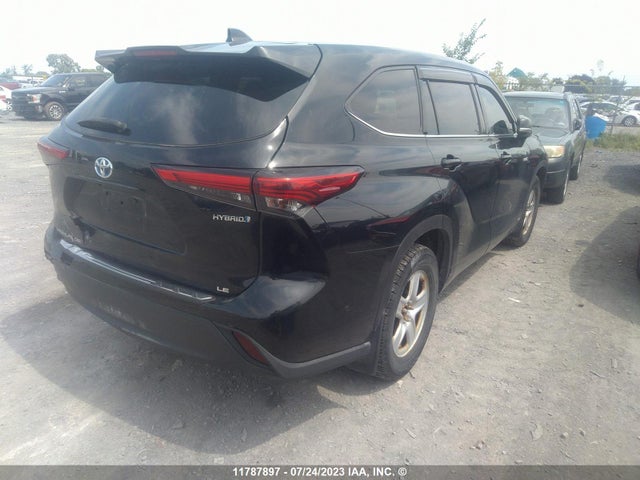 Toyota Highlander Hybrid Le 2020 5TDBBRCH9LS011248 Image 4