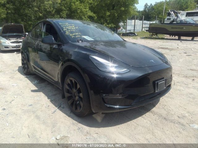 Продажа на аукционе авто 2022 Tesla Model Y, vin: 7SAYGAEE8NF541608, номер лота: 11790176