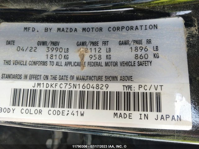 Mazda Cx-3 Touring 2022 JM1DKFC75N1604829 Image 9