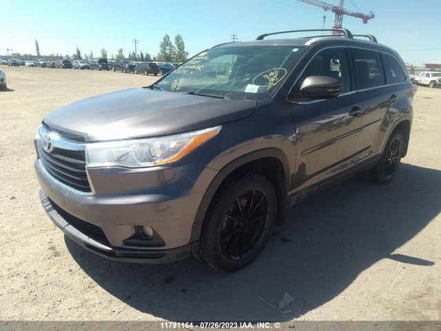 Toyota Highlander Xle 2016 5TDJKRFH6GS233341 Image 2