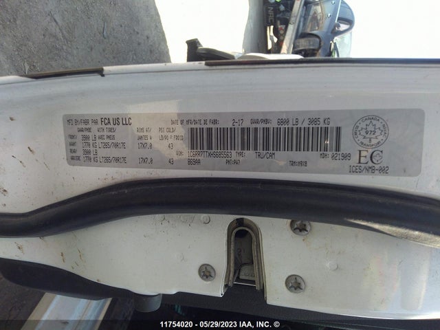 1C6RR7TTXHS685563 RAM 1500