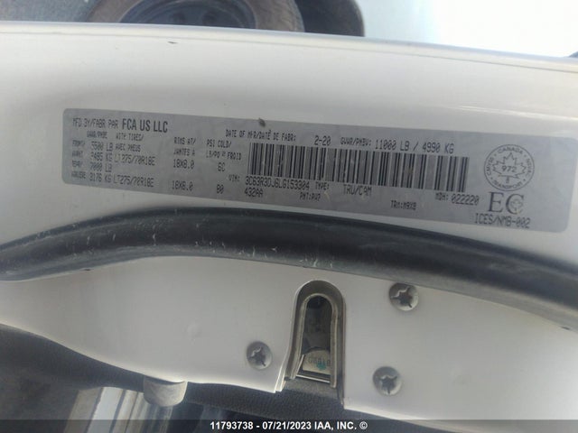 3C63R3DJ6LG153304 RAM 3500 Big Horn