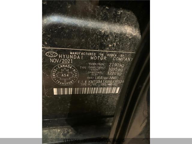 Genesis G70 Prestige 2022 KMTG34TA8NU095393 Image 9