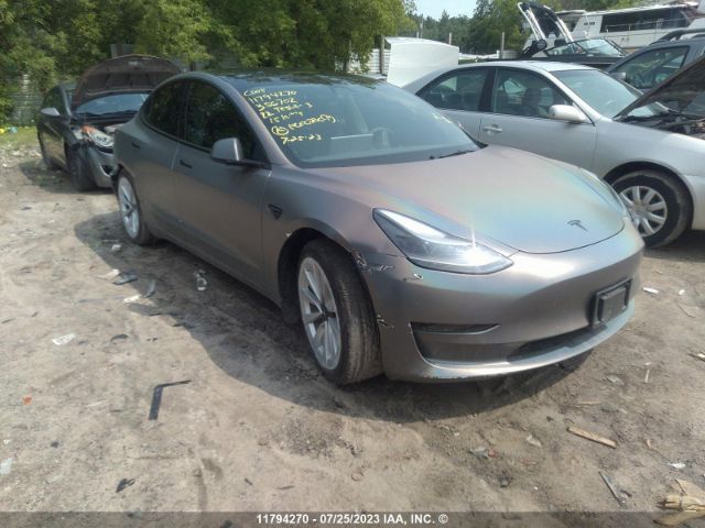 Auction sale of the 2022 Tesla Model 3, vin: 5YJ3E1EA3NF356702, lot number: 11794270