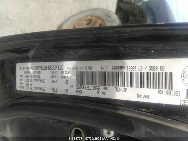 3C63R3GL9EG108969 RAM 3500 St