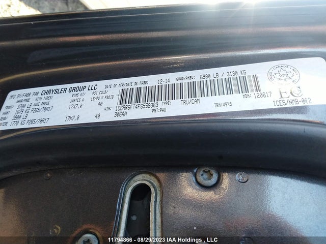 1C6RR6FT4FS559363 RAM 1500 St