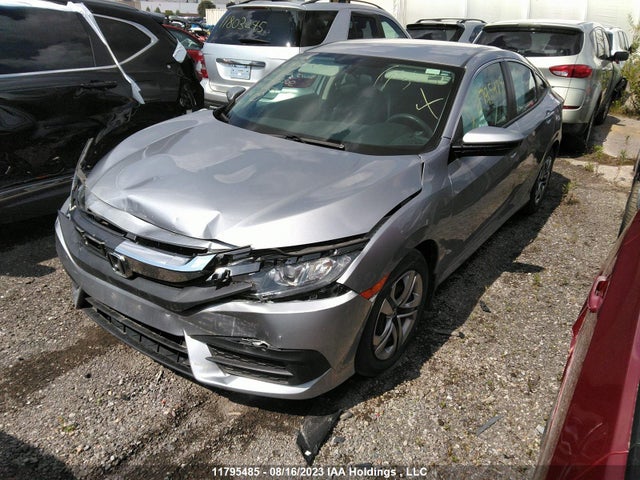 Honda Civic Lx 2017 2HGFC2F52HH007458 Image 2