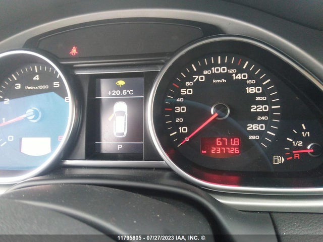 Продажа на аукционе авто 2010 Audi Q7 Premium, vin: WA1JYCFE8AD007803, номер лота: 11795805