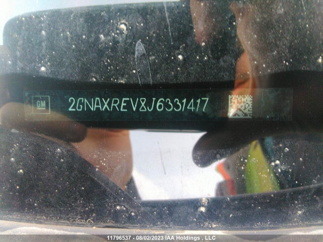 Chevrolet EQUINOX LS 2018 2GNAXREV8J6331417 Image 9