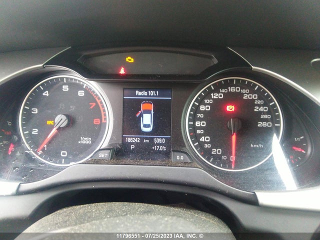 11796551 :رقم المزاد ، WAULK68K49N066922 vin ، 2009 Audi A4 3.2 Quattro مزاد بيع
