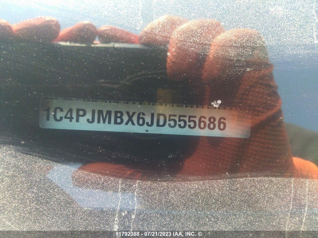 1C4PJMBX6JD555686 Jeep Cherokee Trailhawk