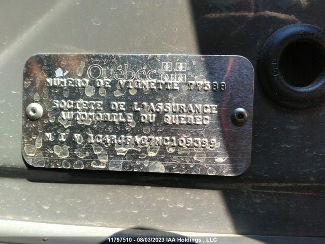 1C4RJFAG7NC109399 Jeep Grand Cherokee Laredo E/laredo X