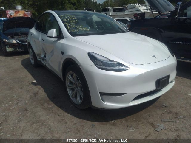 Продажа на аукционе авто 2022 Tesla Model Y, vin: 7SAYGAEE7NF467596, номер лота: 11797800