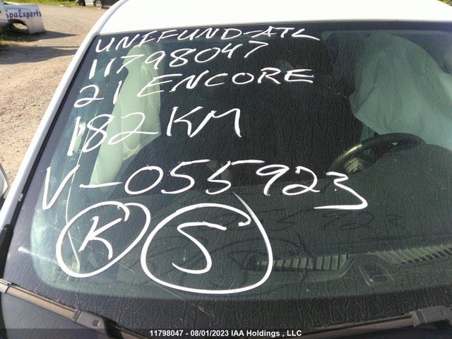 KL4MMCSL9MB055923 Buick Encore Gx Preferred
