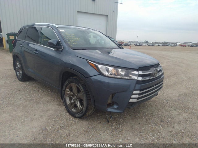 Toyota Highlander Limited/ltd Platinum 2018 5TDDZRFH3JS859588 Image 1
