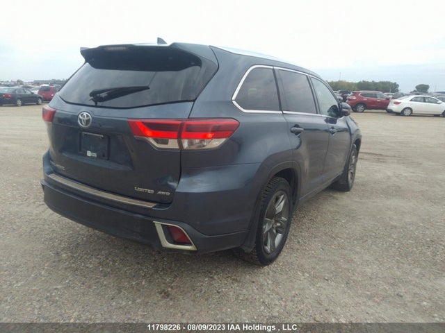 Toyota Highlander Limited/ltd Platinum 2018 5TDDZRFH3JS859588 Image 4