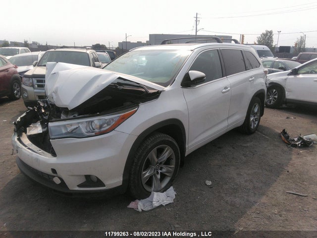 Toyota Highlander Limited/ltd Platinum 2016 5TDDKRFH3GS259067 Image 2