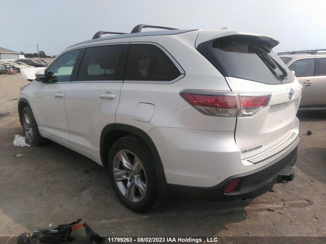 Toyota Highlander Limited/ltd Platinum 2016 5TDDKRFH3GS259067 Image 3