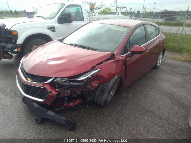 Chevrolet CRUZE LT 2017 3G1BE6SM2HS519657 Image 2