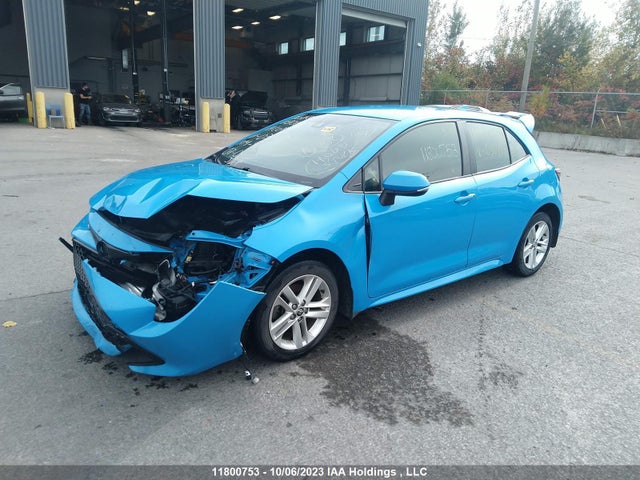 Toyota COROLLA HATCHBACK 2019 JTNK4RBE7K3036498 Image 2
