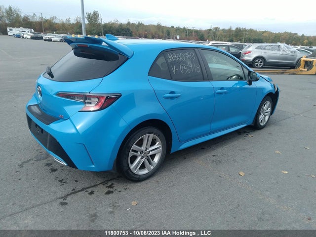 Toyota COROLLA HATCHBACK 2019 JTNK4RBE7K3036498 Image 4