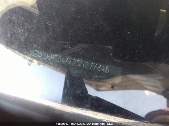 Hyundai Sonata 2.4l Gl 2016 5NPE24AF7GH277848 Image 10