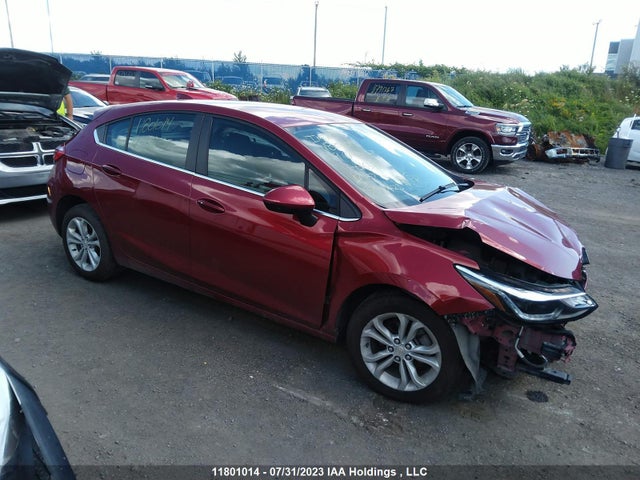 Chevrolet CRUZE LT 2019 3G1BE6SM0KS616587 Image 1