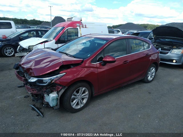 Chevrolet CRUZE LT 2019 3G1BE6SM0KS616587 Image 2