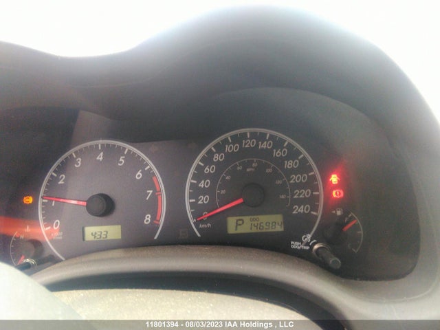 Aukcja sprzedaży 2009 Toyota Corolla Ce/s/le, vin: 2T1BU40E59C109606, numer aukcji: 11801394