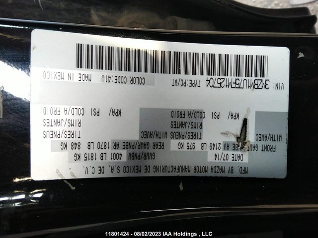 Mazda 3 SPORT 2015 3MZBM1U75FM125704 Image 10